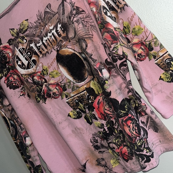 Jess & Jane Y2K Half Sleeve Tee - Picture 6 of 6